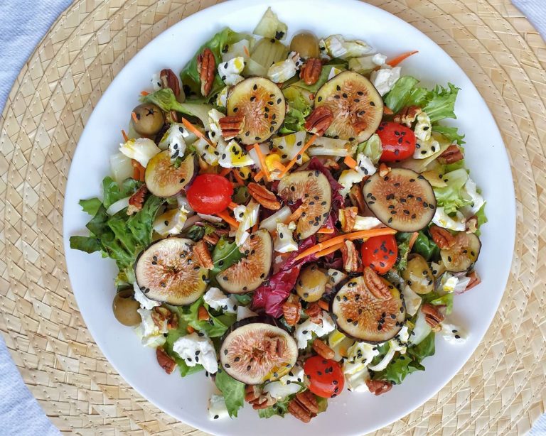 Ensalada con higos