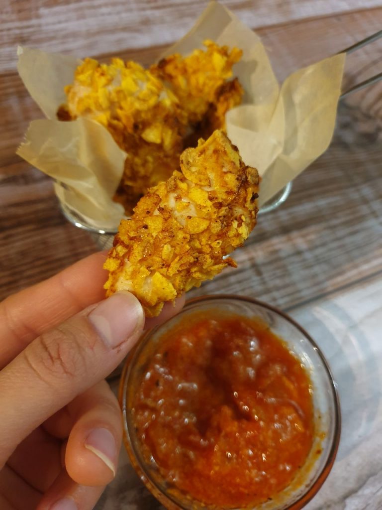 Pollo crujiente estilo KFC